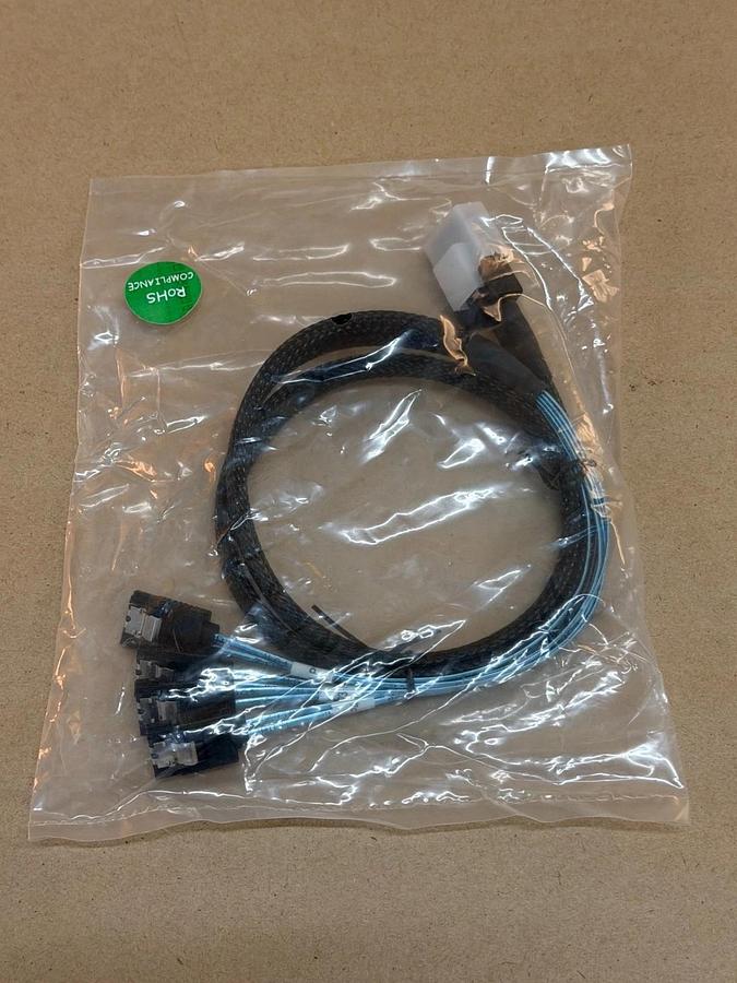 Used Server/Storage Multi-Lane SAS Breakout Cable Harness *NEW*