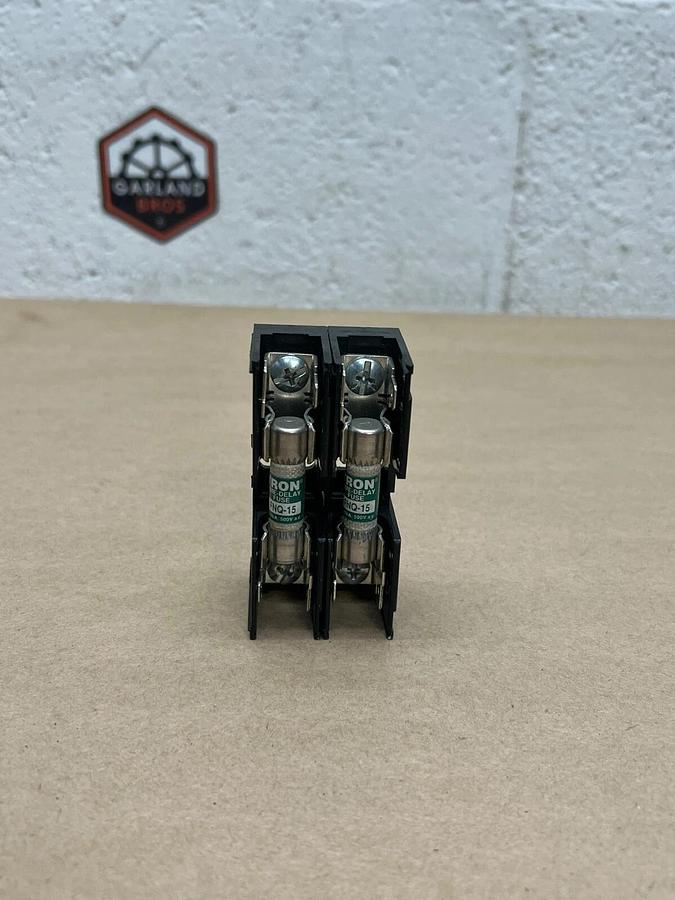 Used Bussmann FNQ-15 Tron Time-Delay Fuse