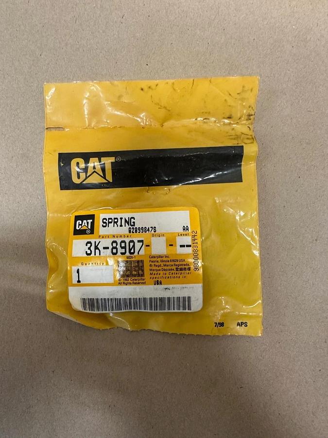 Used CAT 3K-8907 Spring *FACTORY SEALED* Lot of 8