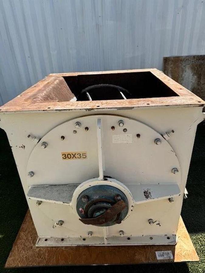 Used Western Pneumatics CFV-30 30X35 Rotary Airlock Feeder, Toshiba 7.5HP Motor