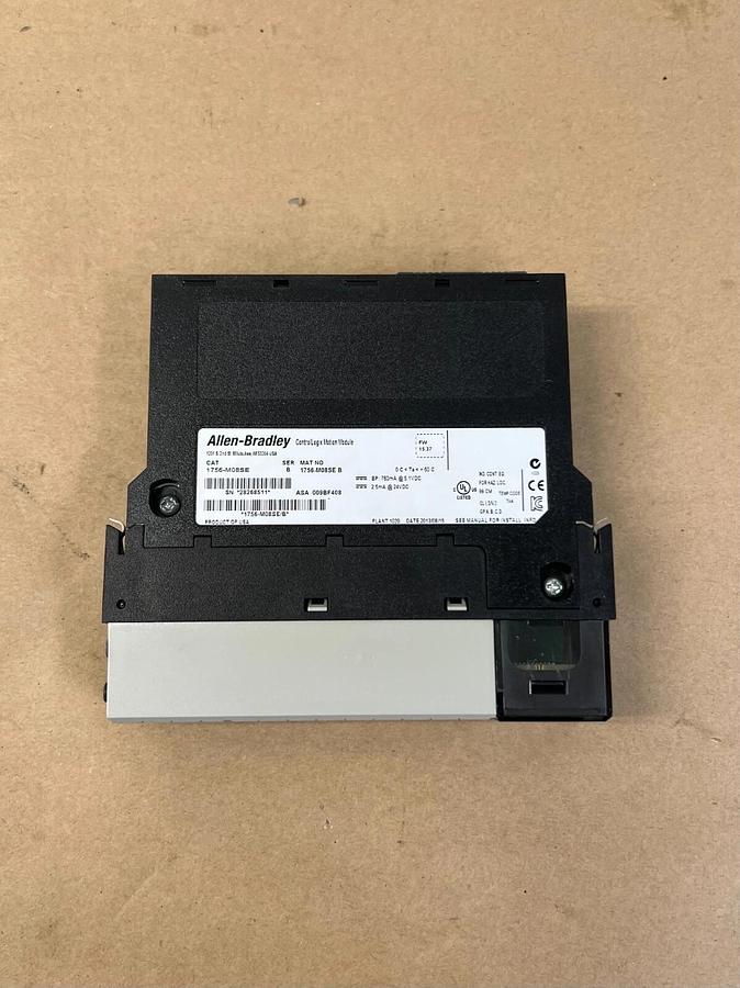 Used Allen Bradley 1756-M08SE Ser B ControlLogix Motion Module FW 15.37