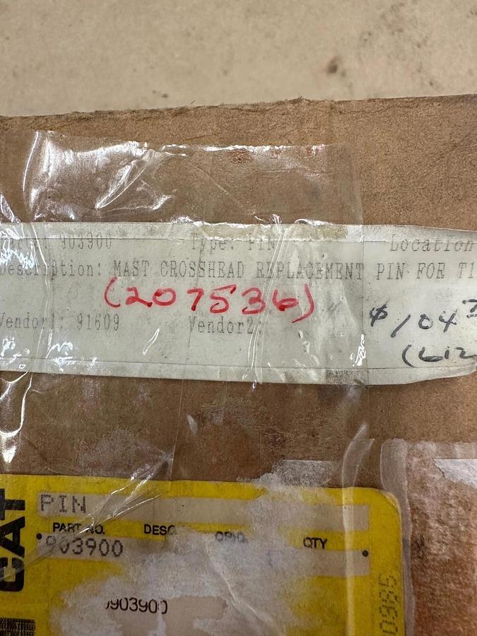 Used CAT 903900 MAST Crosshead Replacement *NEW*