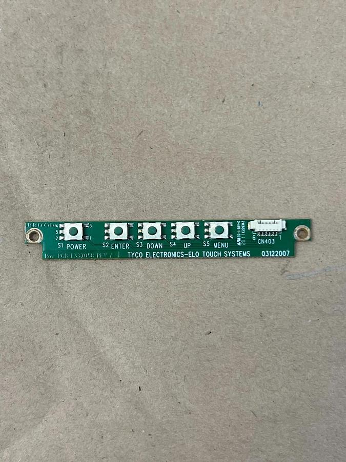 Used Tyco Electronics E337058 REV. A Control Board