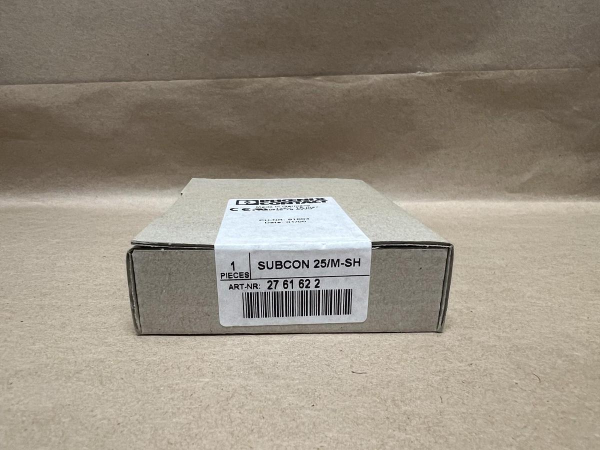 Used Phoenix Contact Subcon 25/M-SH Bus Connector 27 61 62 2 *FACTORY SEALED*