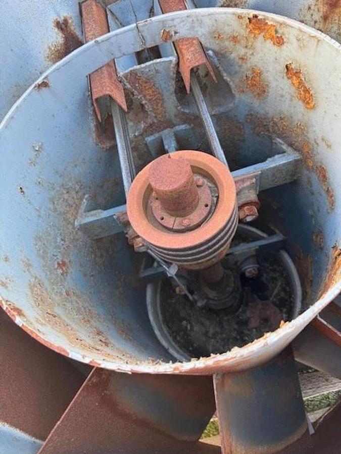 Used Hartzell Fan VA29-BD, 29” Inline Axial Fan, Elektrim 20Hp Motor @ 1775RPM, 575V