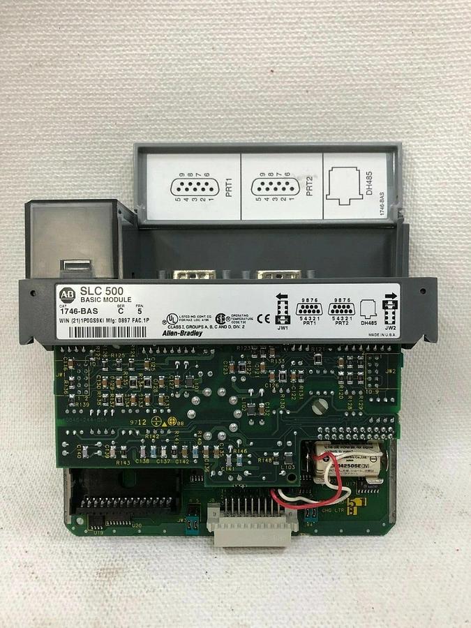 Used Allen Bradley SLC 500 1746-BAS Series C