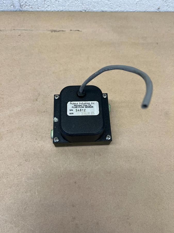 Used Proteus Industries 54812 Fluid Flow Sensor