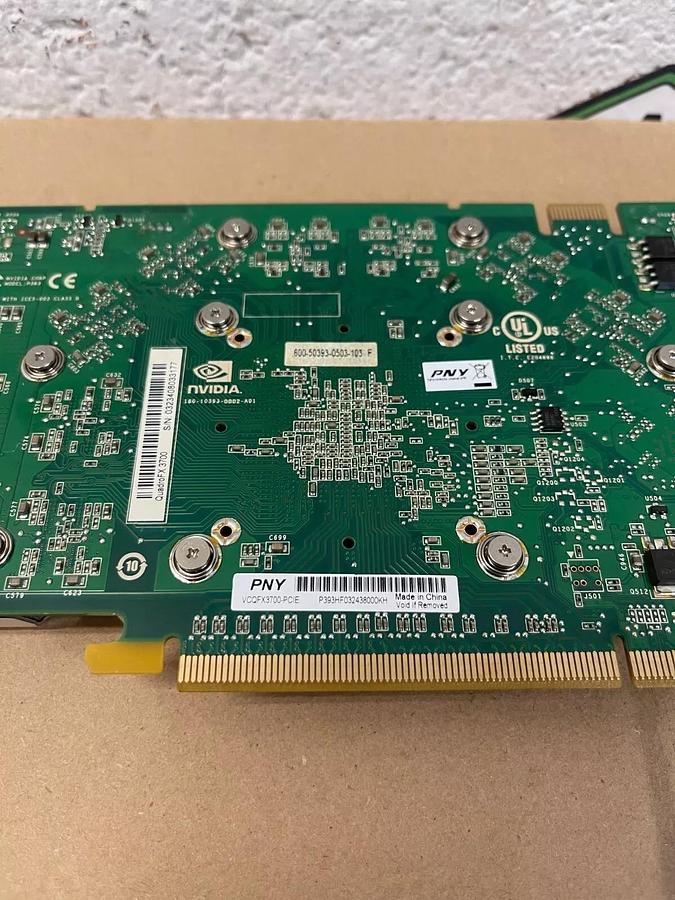 Used NVIDIA QUADRO FX3700 Video Graphics Card