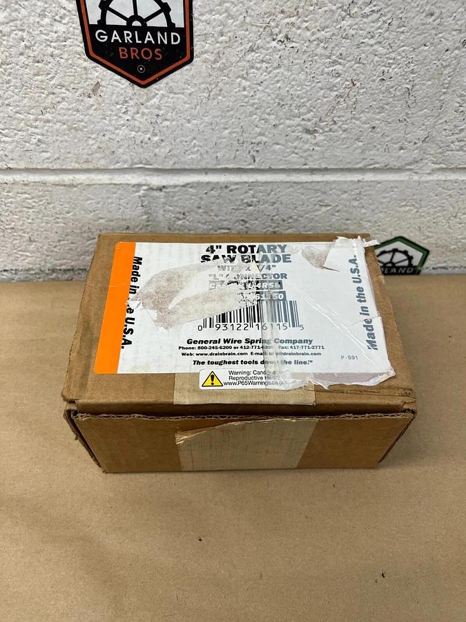 General Wire B1588835 4” Rotary Saw Blade w/ “L” Connector