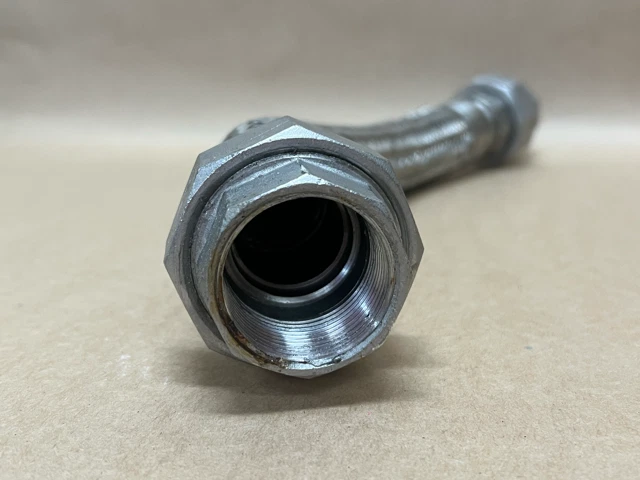 Used 19" Corrugated Braided Stainless Steel Hose