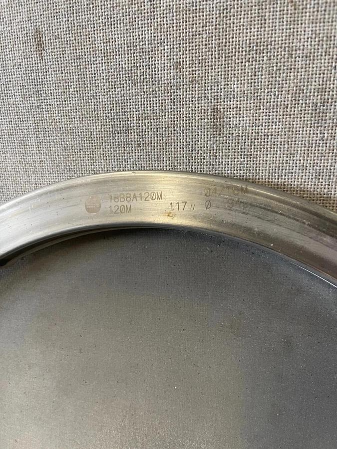 Used Sweco 18B8A120M 18” Stainless Steel 120 microns