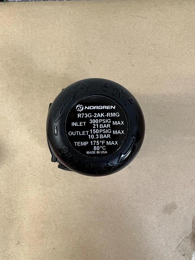 Norgren R73G-2AK-RMG Regulator, inlet: 300 PSIG, outlet: 150 PSIG