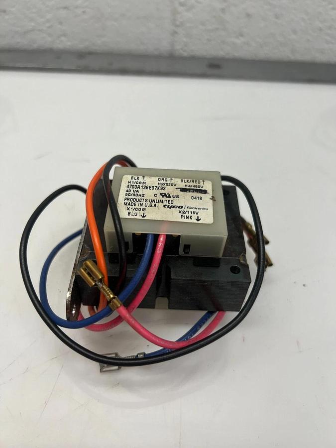 Used Tyco 4700A126E07K93 Transformer