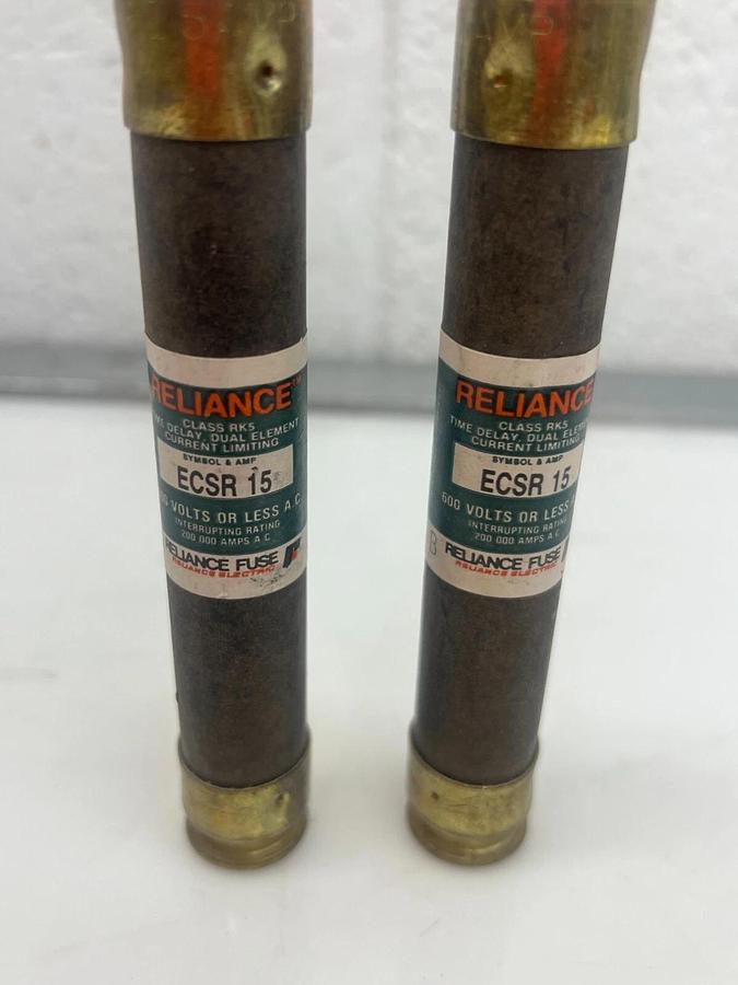 Used Reliance ECSR 15 Time Delay - Lot of 2