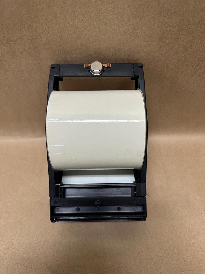 Used Brady B580 White on Clear, 4” x 90’ Label Cartridge