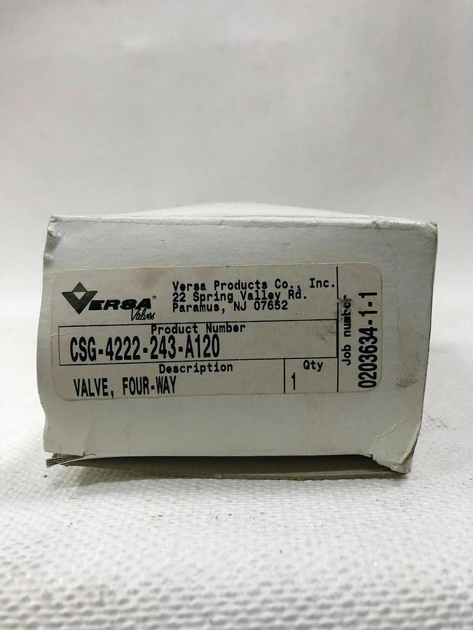 Used Versa Valves CSG-4222-242-A120