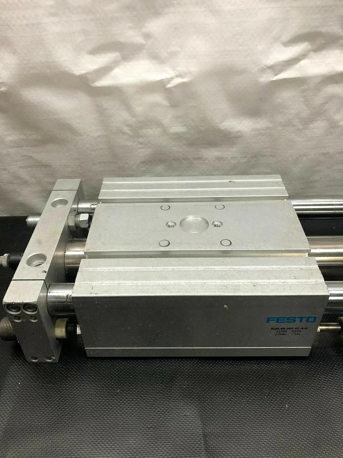 Used Festo SLM-40-265-KF-A-G Pneumatic Linear Drive
