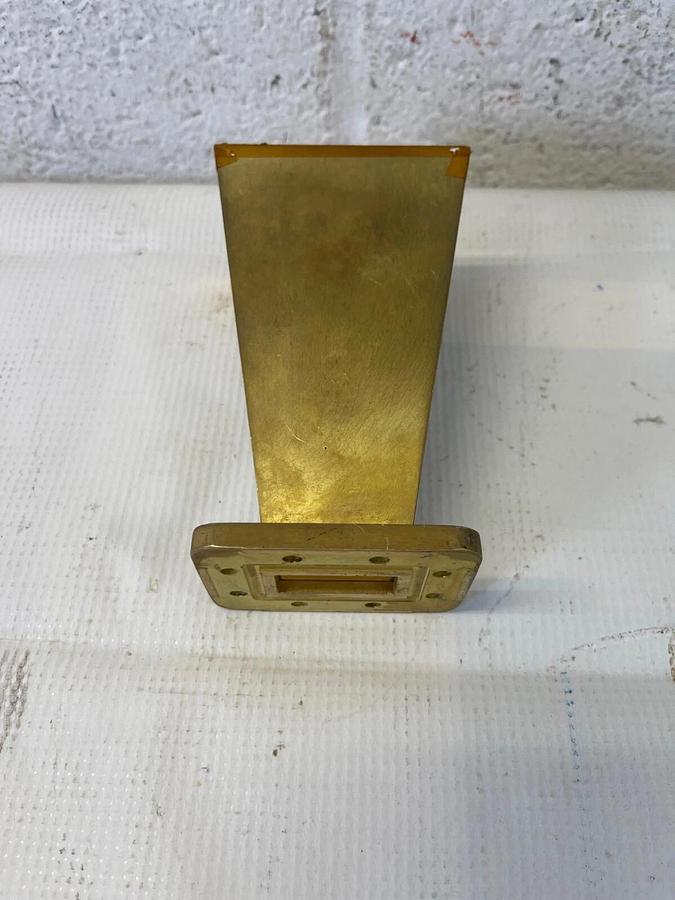 Used Penn Engineering 9046-4B15-NN WR-112 Flange- CPRG Brass Horn 15 dB