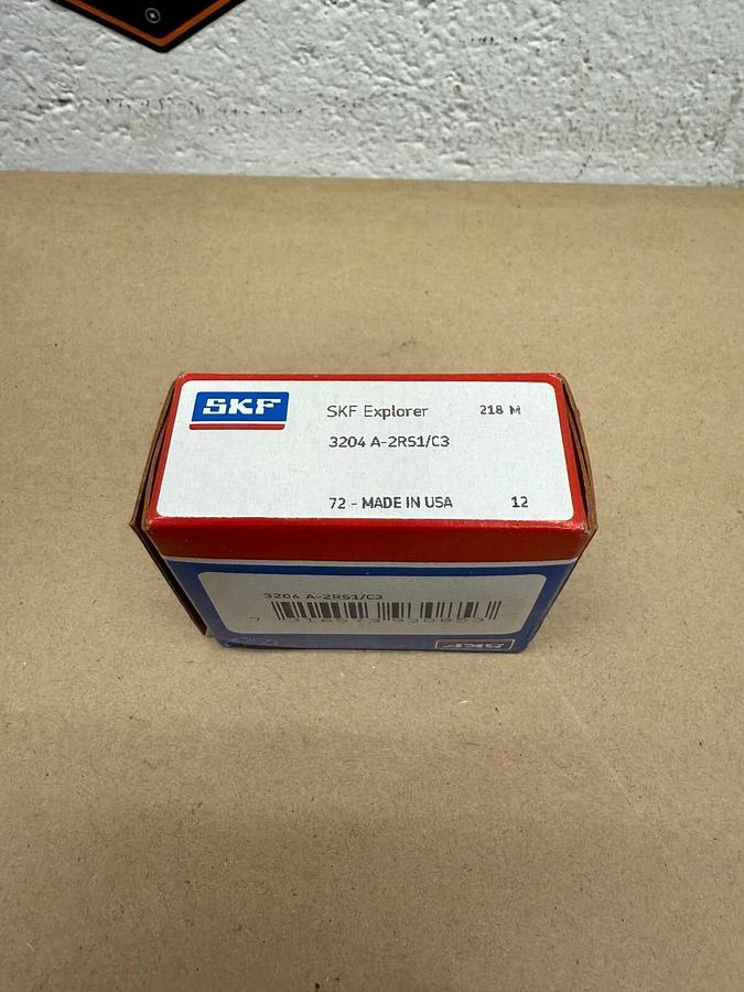 Used SKF 3204 A-2RS1/C3, Ball Bearing, Double Row Explorer