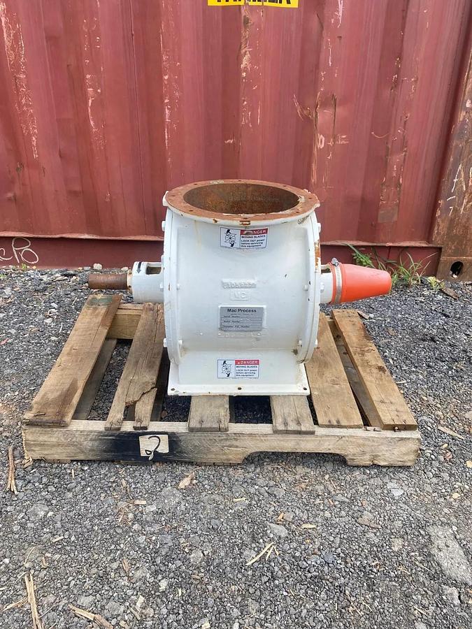 Used MAC Process HD12X10 Rotary Airlock Feeder