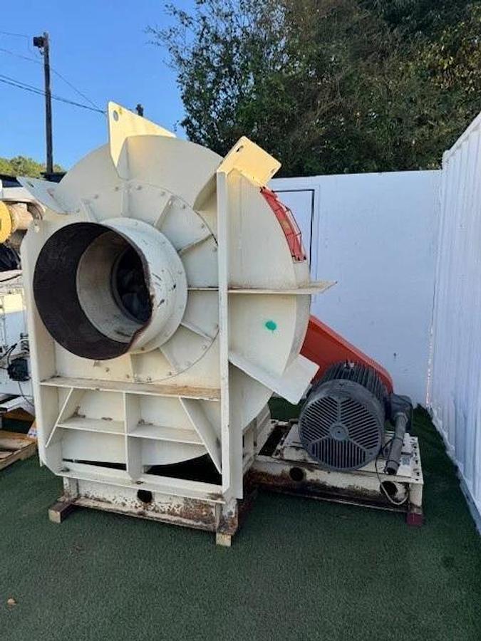 Used F. Lli Ferrari ART 1001 N16 L6270 ADF LG270 Centrifugal Fan, Toshiba 100Hp Motor