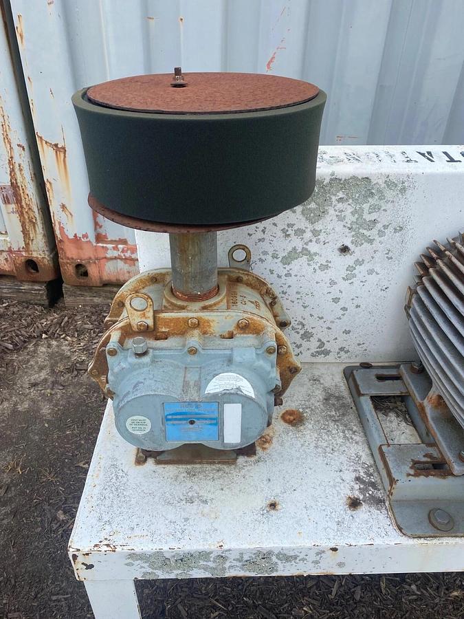 Used Dresser Roots 45 U-RAI Rotary Lobe Positive Displacement Blower Package 15hp