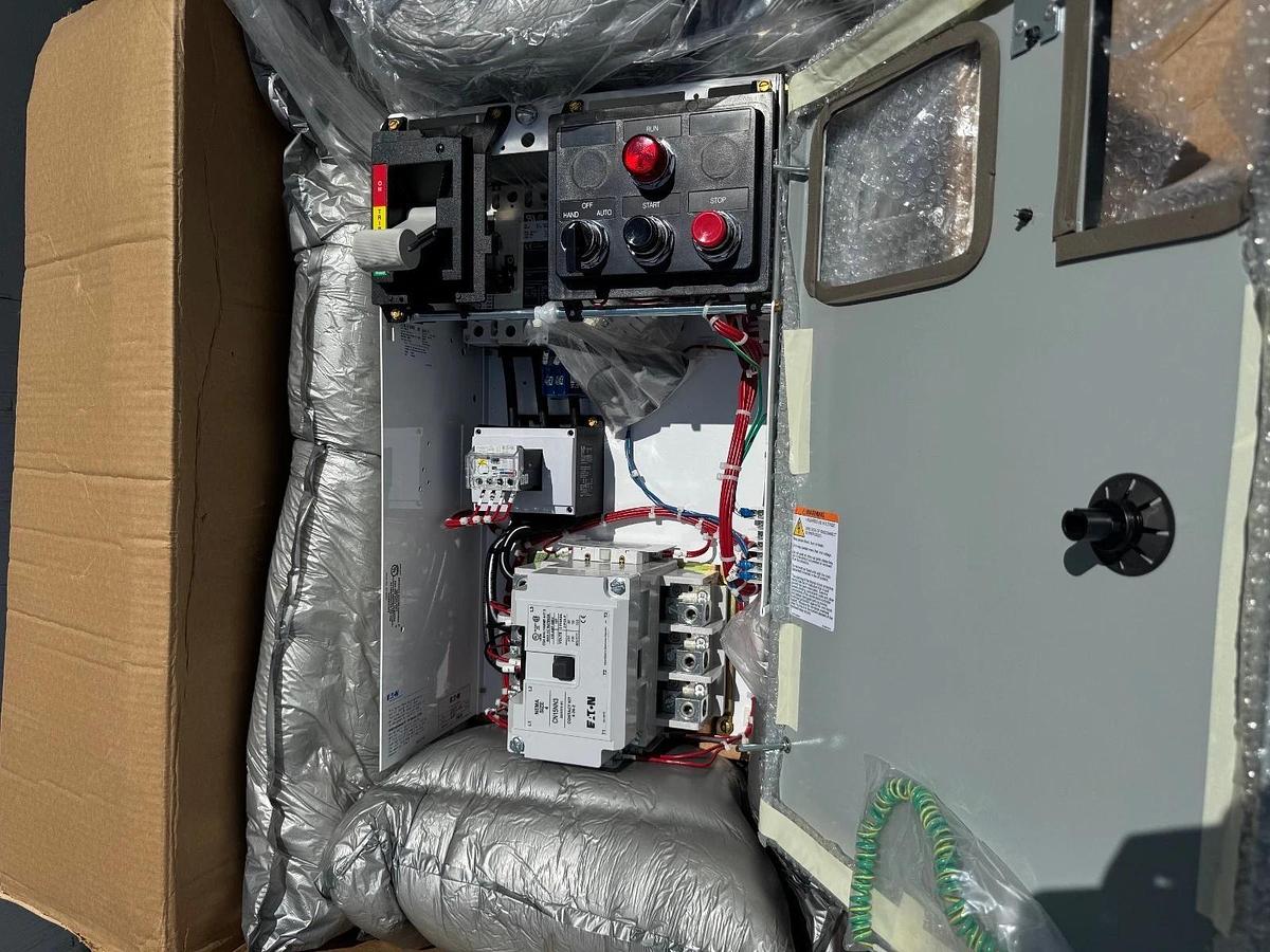 Used Eaton HMCP150U4C/ CN15NN3, 150A Circuit Breaker, Size 4 Magnetic Contactor 135A