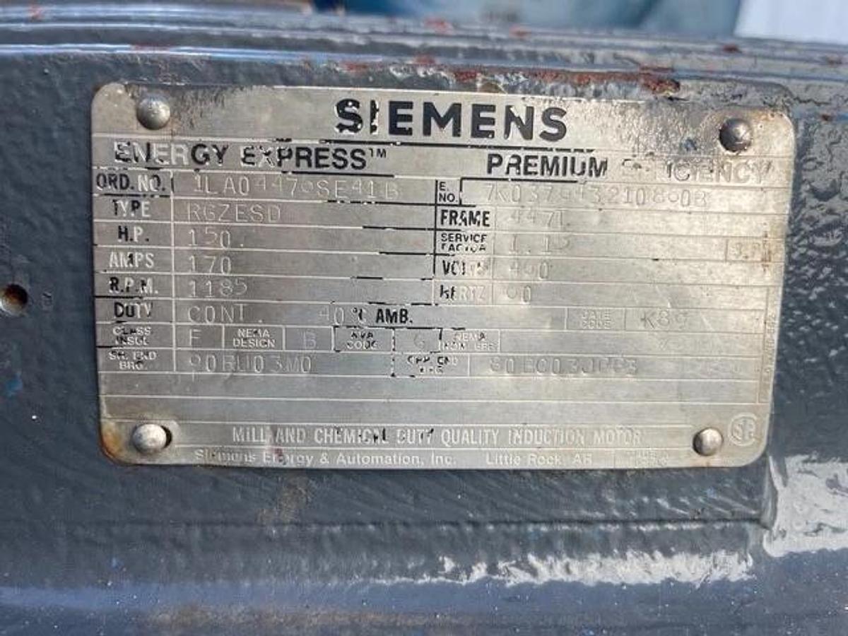 Used Sprout Waldron 501-H Pellet Mill w/ Siemens 150HP, 1185 RPM Belt Driven