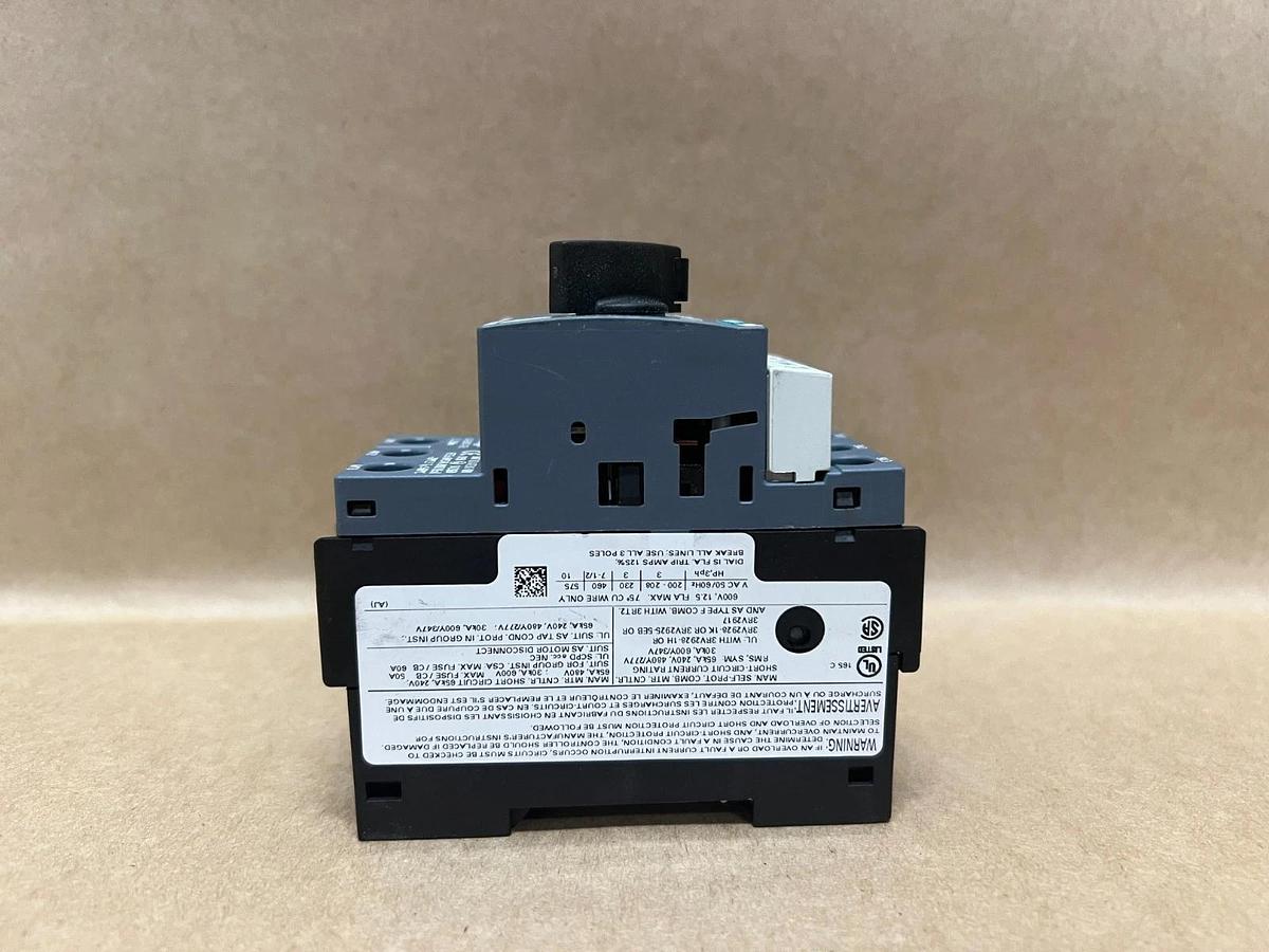 Used Siemens 3RV2021-1KA10 SIRIUS Circuit Breaker, Class 10