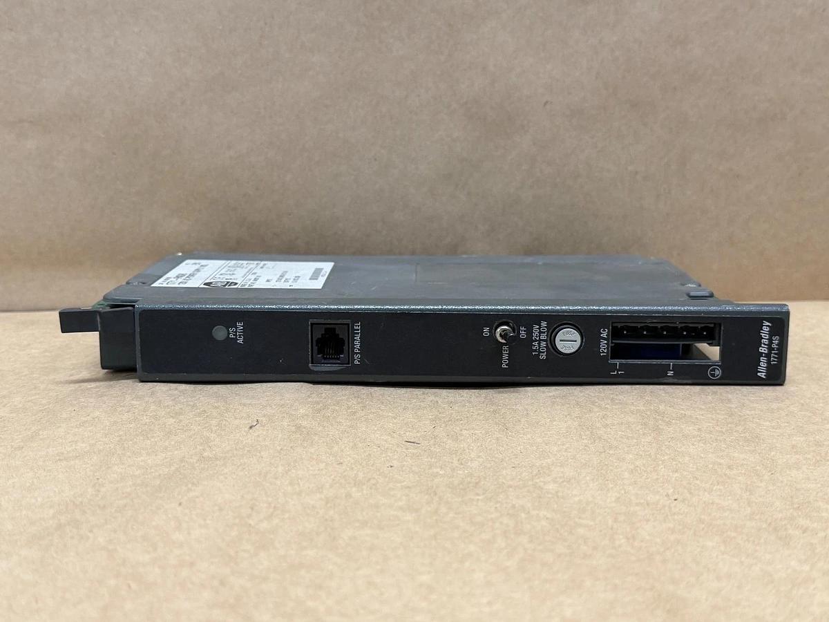 Used Allen-Bradley 1771-P4S/B 120 V AC Power Supply Module