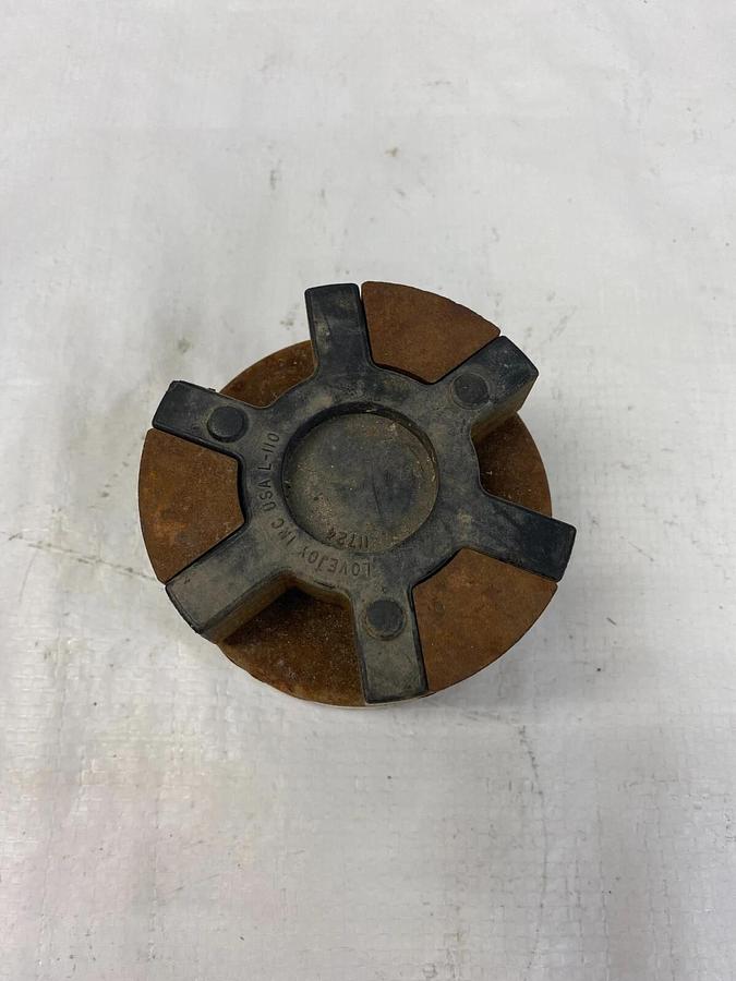 Used Lovejoy L110 HUB 1-5/8 KW Coupling w/ Rubber Spider