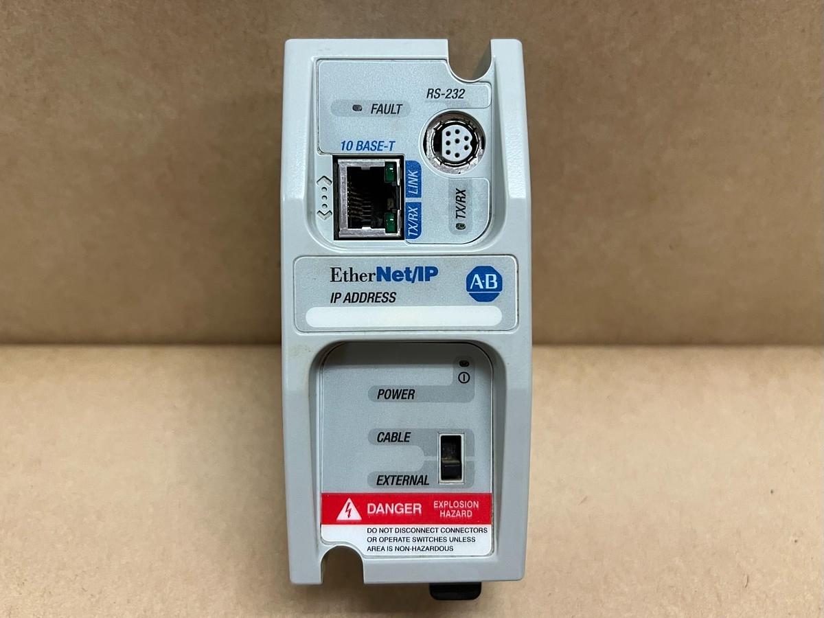 Used Allen Bradley 1761-NET-ENI Ser. B Ethernet Interface FRN 2.00