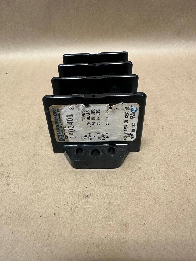 Used Marathon 1403401 Terminal Block