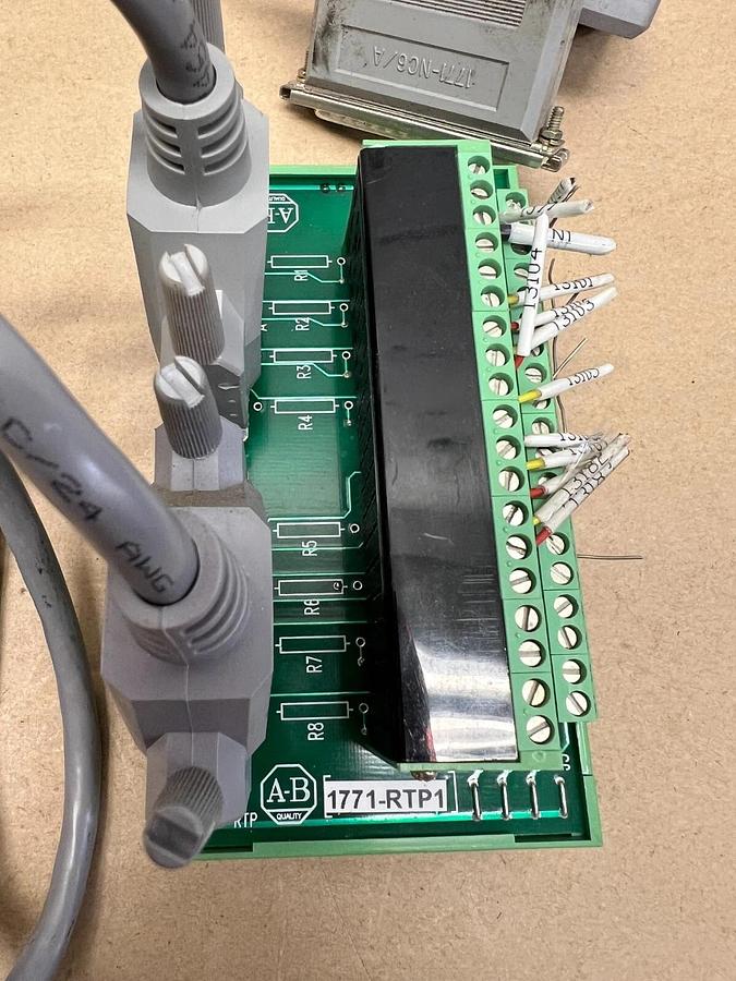 Used Allen Bradley 1771-RTP1 Termination Panel