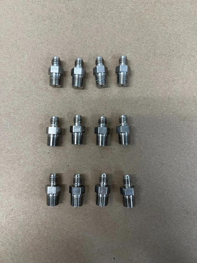 Used Swagelok 316 YPU Compression Fittings - Lot of 12