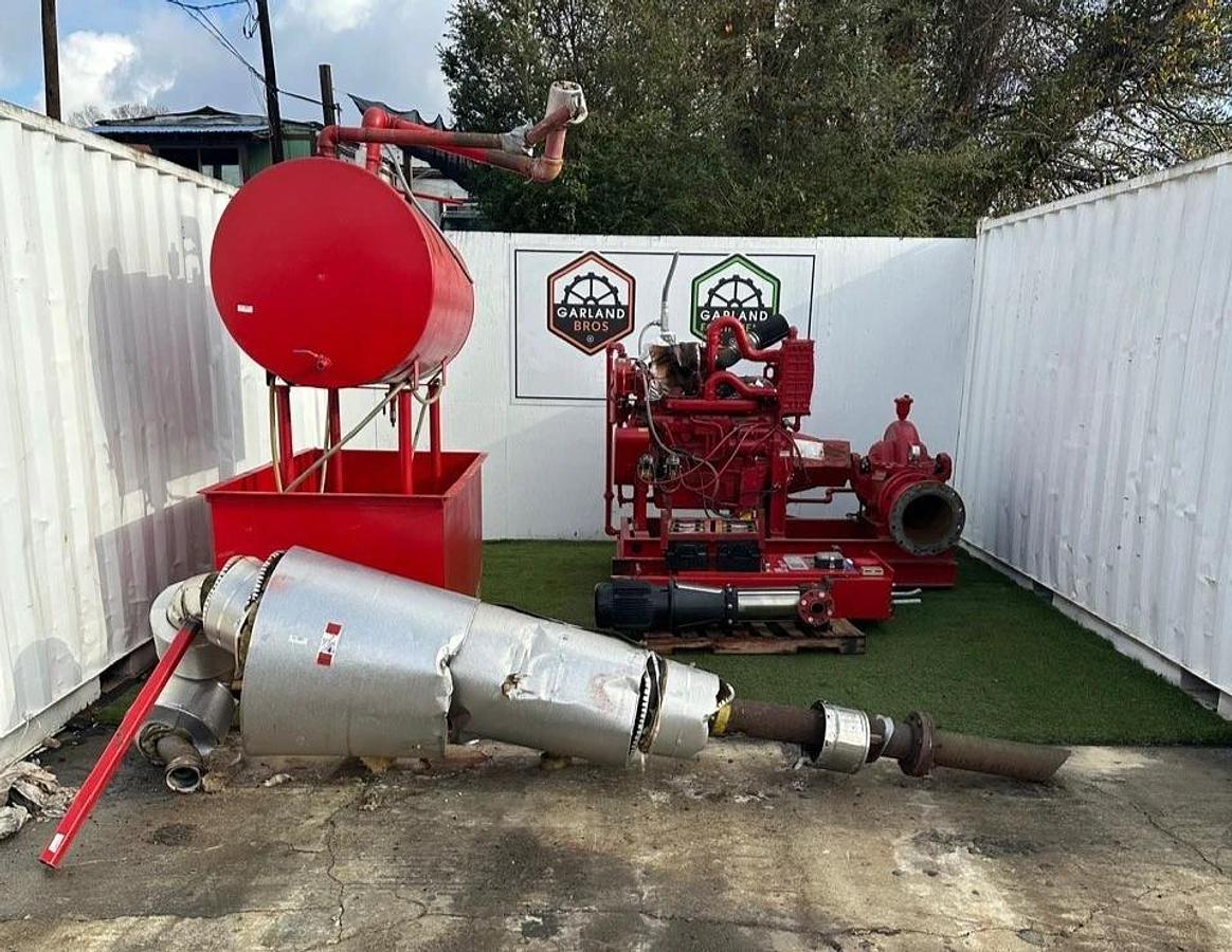 Used Clarke JW6HU40 Fire Pump System