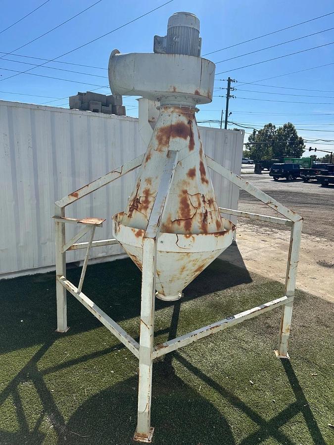 Used 43-1/2” Diameter Packer Cyclone w/ Base