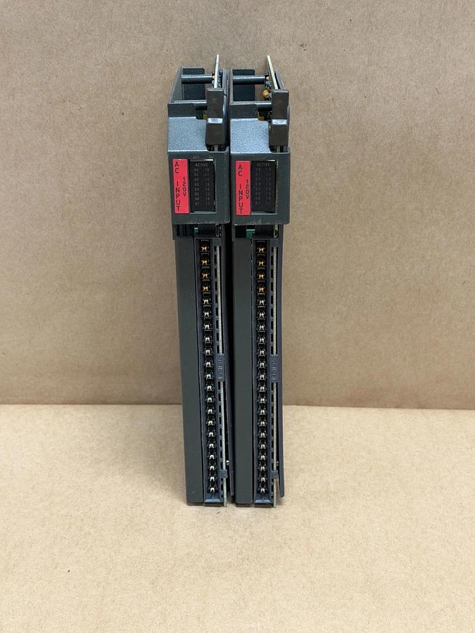 Used Allen-Bradley 1771-IAD 120V AC/DC Input Module - Lot of 2