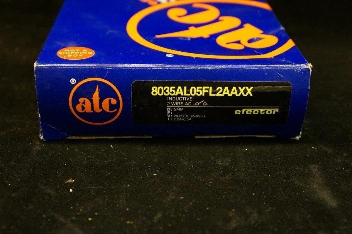 ATC Efector 8035 8035AL05FL2AAXX Inductive Sensor Proximity Switch