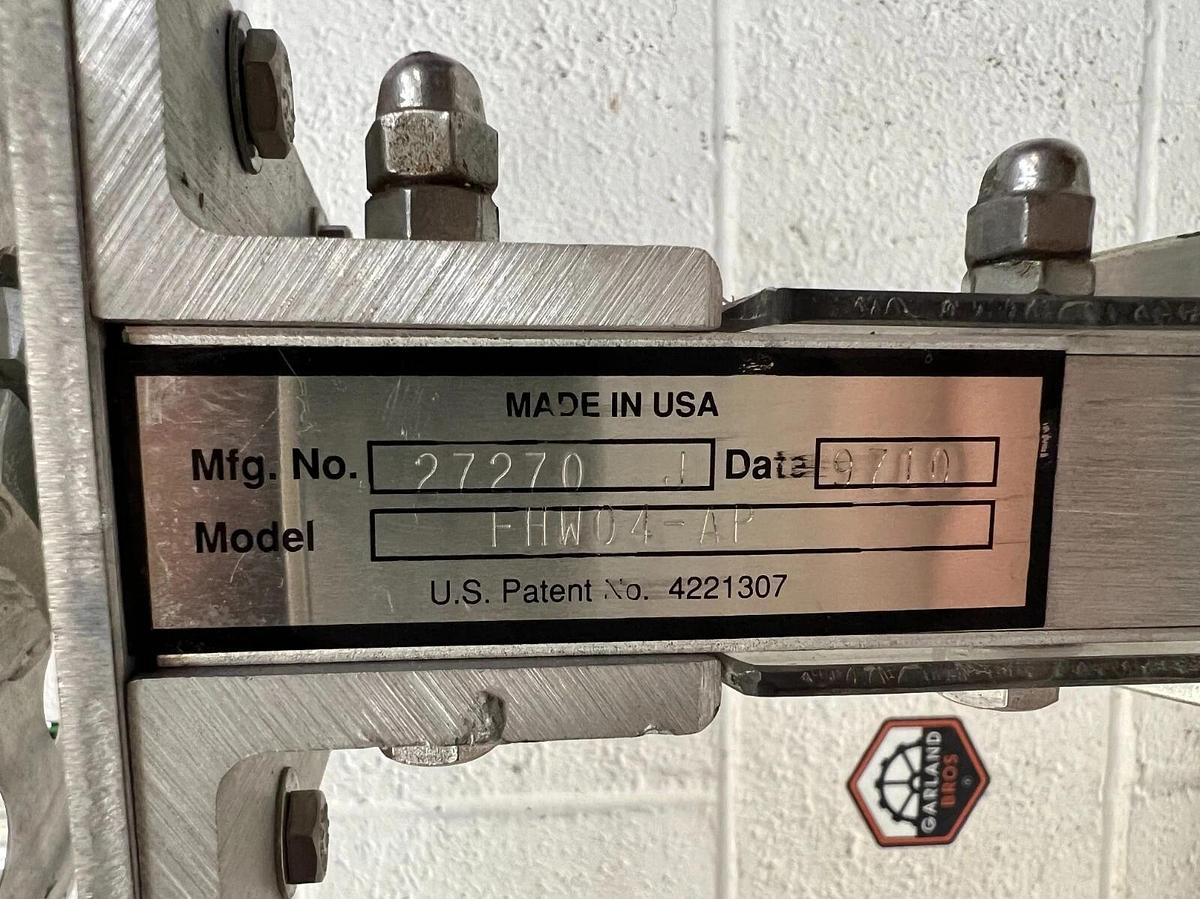 Used Schenck Process FHW04-HP Manual Slide Gate