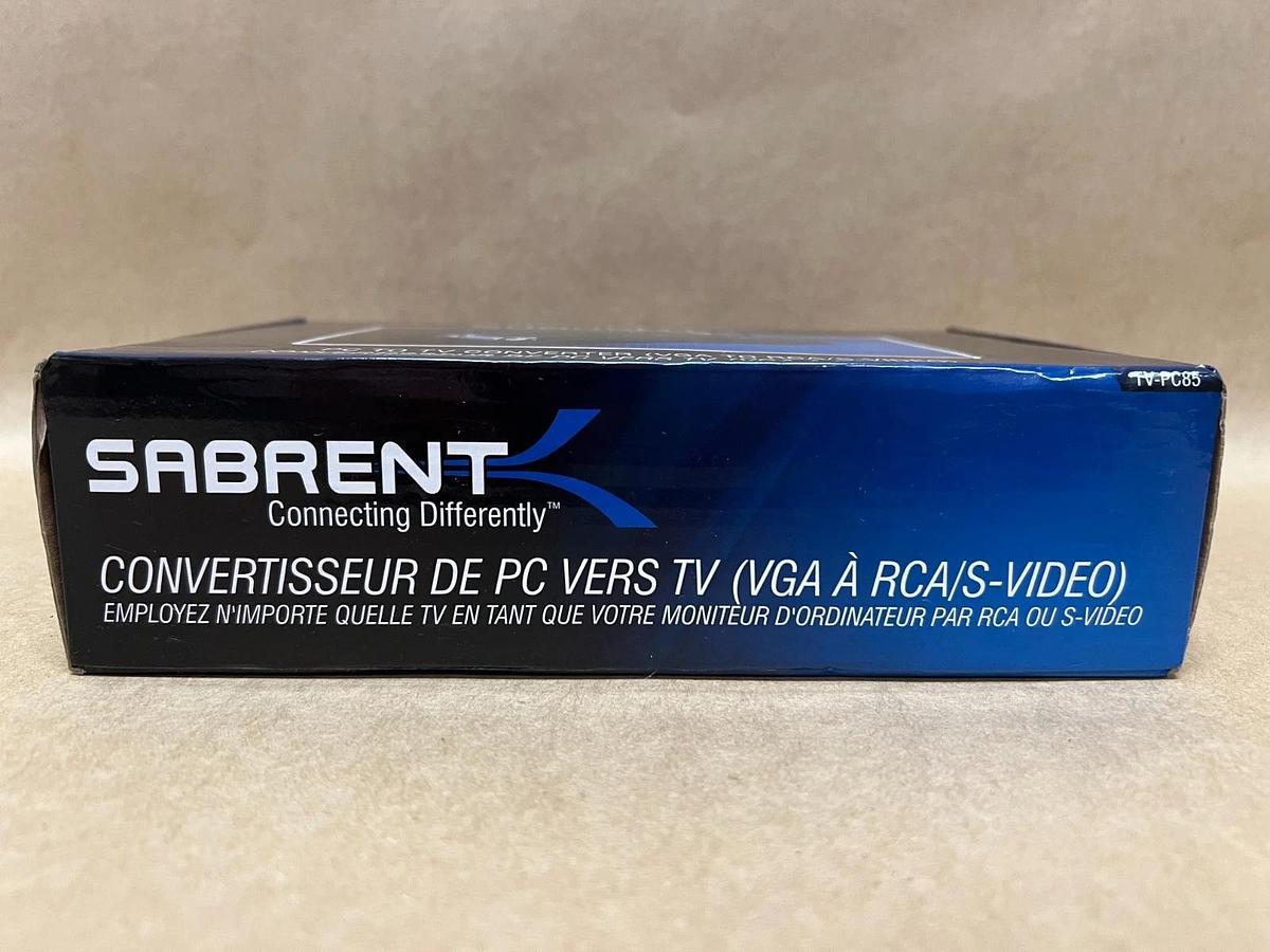 Used Sabrent TV-PC85 PC to TV Converter
