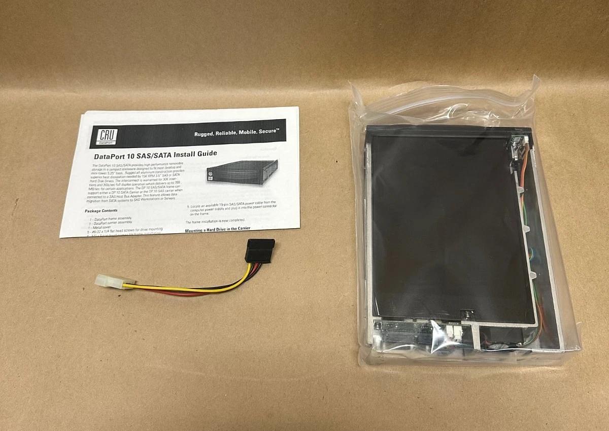 Used CRU 8440-7132-0500 DP10VR, DataPort 10, SAS:SATA, BLK