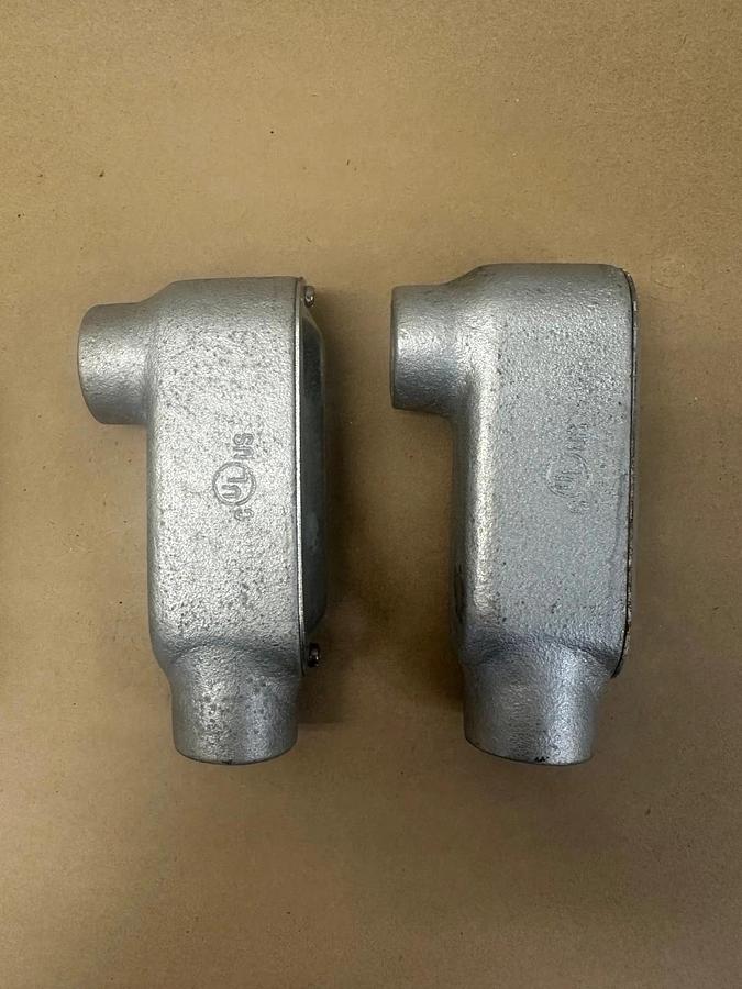Used Crouse Hinds 27LB 100M Form 5, 1” Conduit - Lot of 2