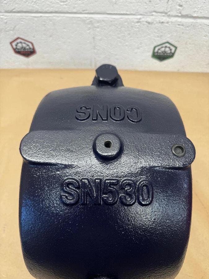 SKF Cons SN530 Pillow Block Housing, Two Bolt