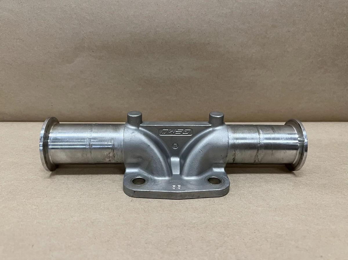 Used Gemü 316L Sanitary SS 1-1/2" Two-Way Diaphragm Valve