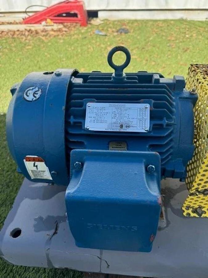 Used Dickow NMWRs SN:02174334 3”/ 1.5”/ 6.5” Pump, Siemens PE 21 Plus 7.5Hp AC Motor
