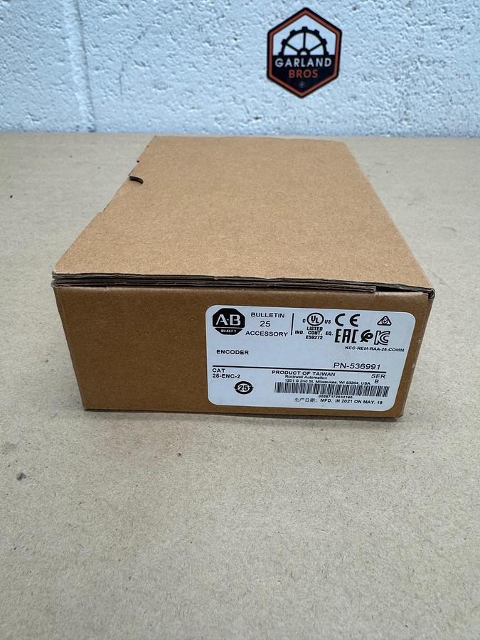 Used Allen Bradley 25-ENC-2 Incremental Encoder 536991 *NEW*