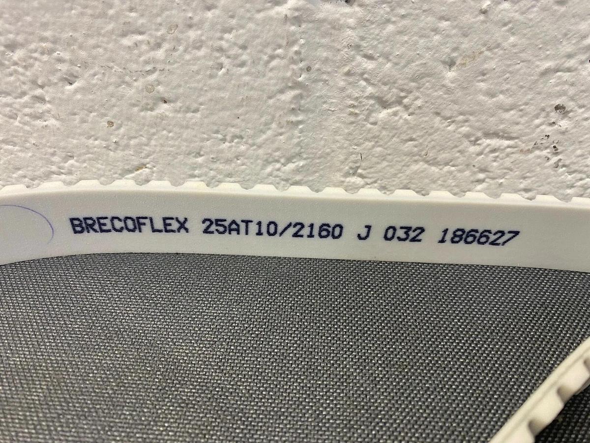 Used Brecoflex 24AT10/2160 J 032 186627 Timing Gear Belt