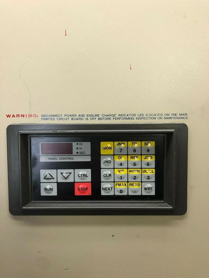 Used Toshiba Tosvert-130G2+ Transistor Inverter, 40 HP, 460 Volts