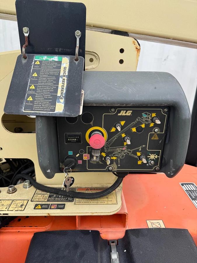 Used JLG T350 Towable Boom Lift, 34' 5" Height Capacity, 18' 9" Booming Capacity